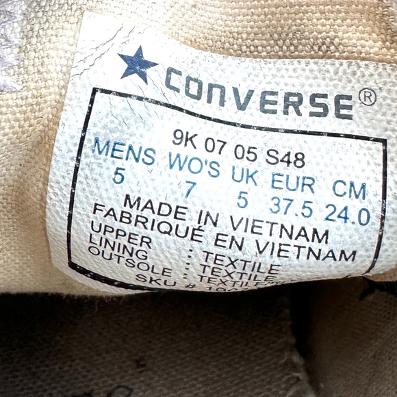 Converse Chuck Taylor All Star Sneakers Unisex Mens 5 Womens 7 rainbow graffiti - Picture 6 of 7